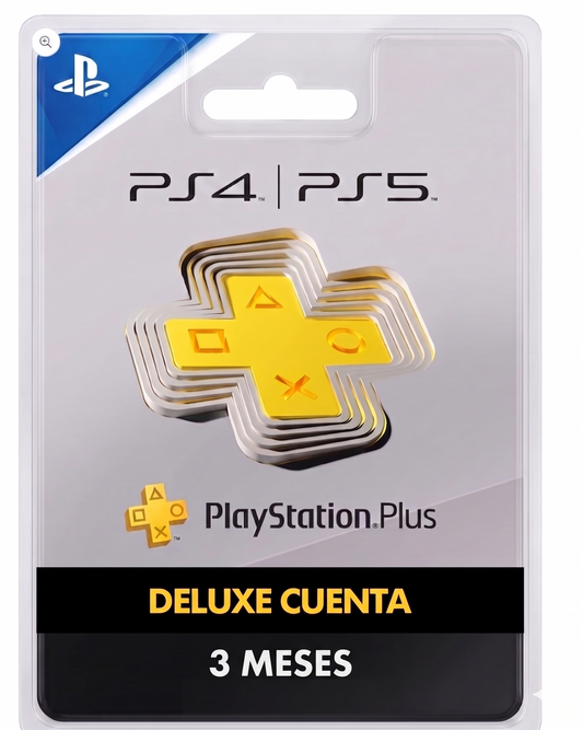 PS Plus Deluxe - 3 Meses